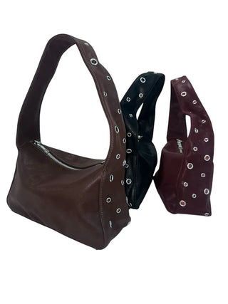 Duf Eyelet Square Tote Bag