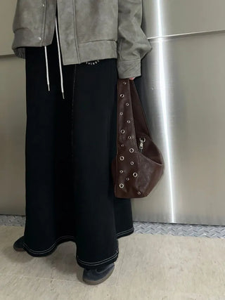 Duf Eyelet Square Tote Bag