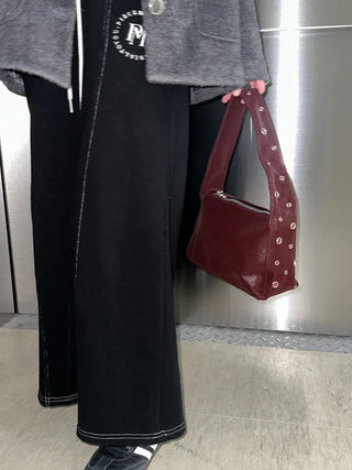 Duf Eyelet Square Tote Bag