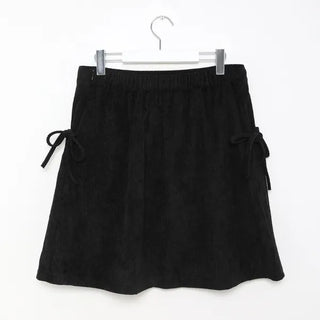 Corduroy Ribbon Skirt