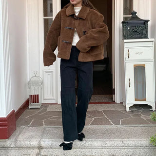 Duffle Cropped Mustang Coat