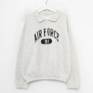 Half-zip sweatshirt