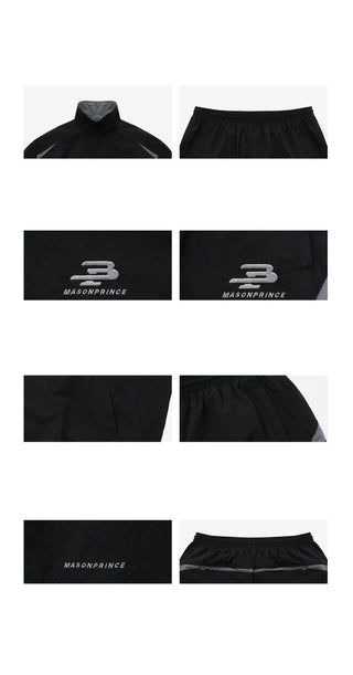 [MASONPRINCE] All Black Deconstructed Track Set