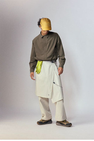 [Monterest] Quick-Dry Relaxed Fit Collared Shirt