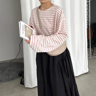 Oversized striped T-shirt