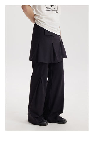 CONP Combination Culottes Set (Black)