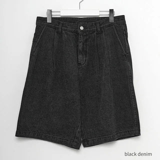 studio short denim pants