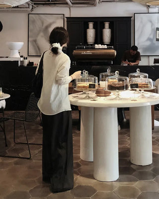 Fluffy texture blouse