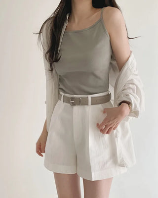Underarm fat cover! Slimming sleeveless top (over 100,000 sold)