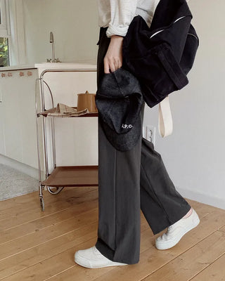 (basic/long) Cool wide pants - 4 colors
