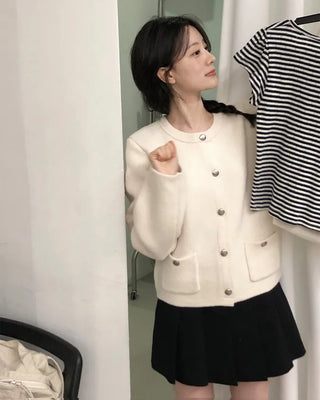 Tweed cardigan