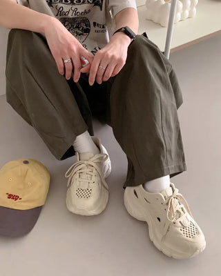 [~25.5] Platform clog sneakers
