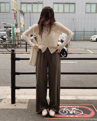 Wood Linen Wide Pants - 6 Colors