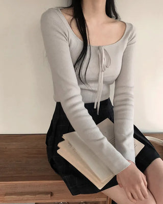 Slim Ribbon Knit