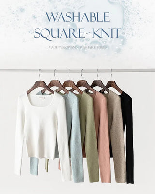 Semi-square knit