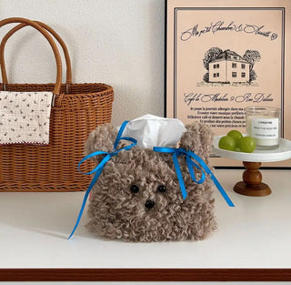 Cartoon Dog Napkin Box