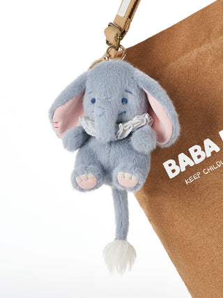 elephant keychain doll