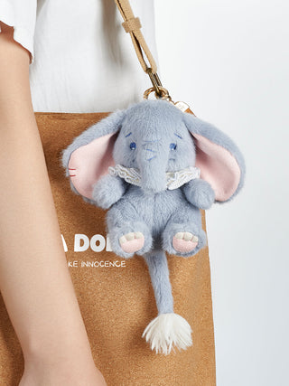 elephant keychain doll