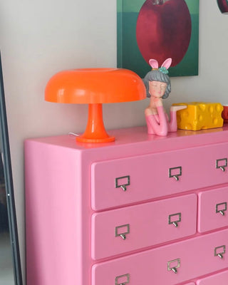 Aesthetic Pink Storage Cabinet