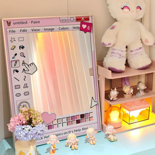 Retro Nostalgia Wall Mirror