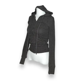 Cos Charcoal Slim Fit Goalie Zip-up