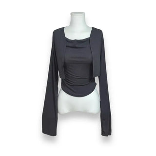 Drape Line Cover Nashi Cardigan Set