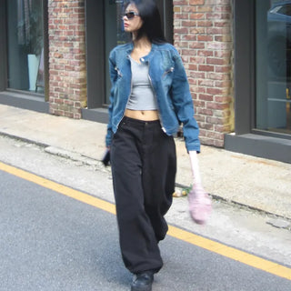 Brooklyn washed denim jacket