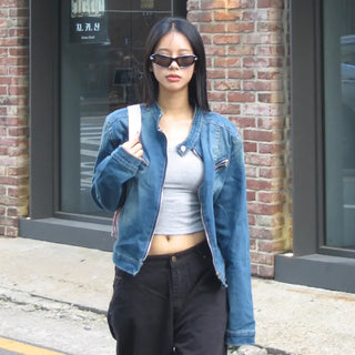 Brooklyn washed denim jacket