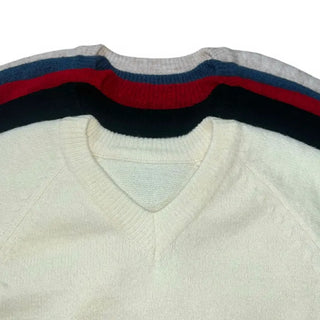 Winter V-neck knit