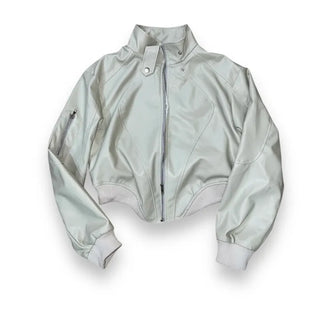 Bonne cut leather jacket