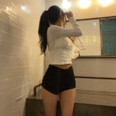 Potty Drape Shorts