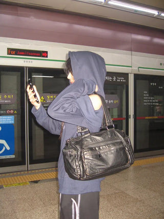 Seojin Off-Shoulder Hoodie