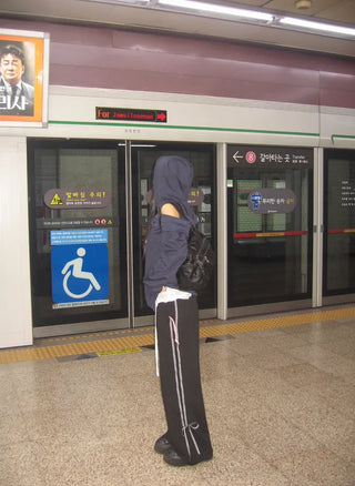 Seojin Off-Shoulder Hoodie