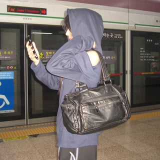 Seojin Off-Shoulder Hoodie