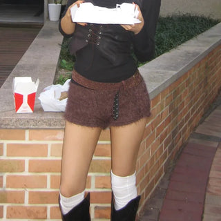 Moci mohair shorts