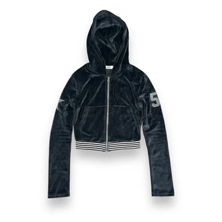 51 ⭑✩ Velvet Crop Hoodie
