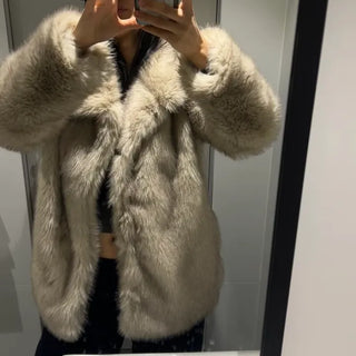 Wild fur girl hook fur