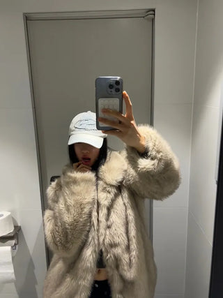 Wild fur girl hook fur