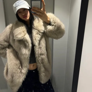 Wild fur girl hook fur