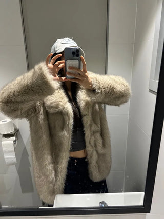 Wild fur girl hook fur
