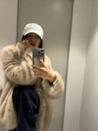 Wild fur girl hook fur