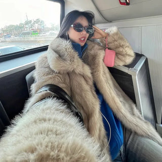 Wild fur girl hook fur
