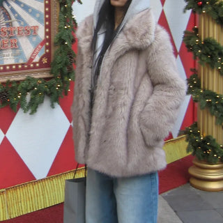 Wild fur girl hook fur