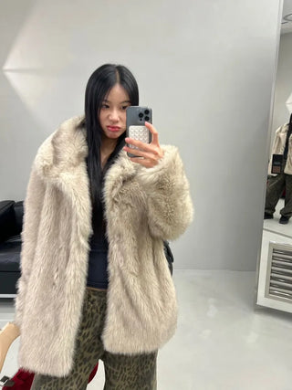 Wild fur girl hook fur