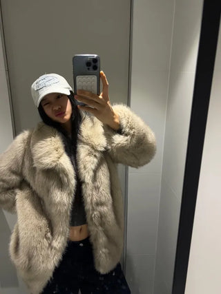 Wild fur girl hook fur