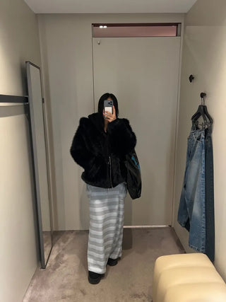 Santa Double Pocket Dangara Long Skirt