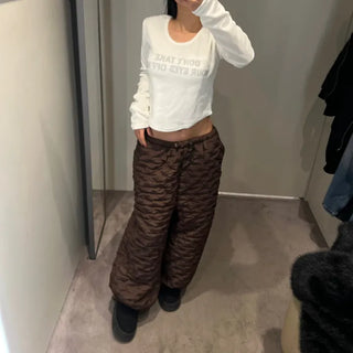 Off me cubic velvet crop top