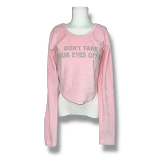 Off me cubic velvet crop top