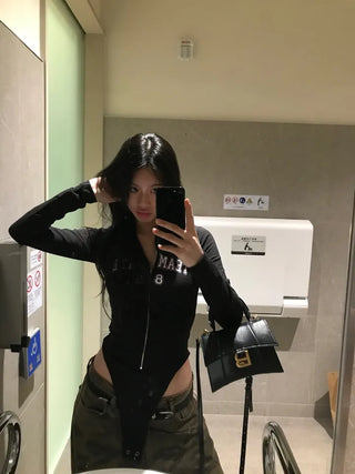Team Gate Parka Bodysuit Half Zip