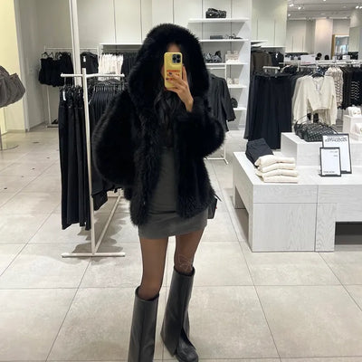 Risare fur hood